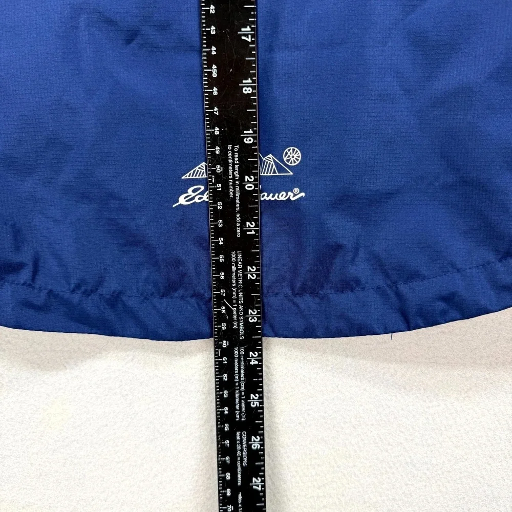 Eddie Bauer Lone Peak 3-in-1 Jacket Kids Small Blue Waterproof Hood Outer‎ Shell